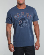 Men Chicago Bears Kick Off Crew Tee Navy Medium