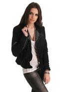 Ultra Fine Enzyme Washed Stunt Biker Jacket