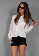 Maya Blouse in Bright White