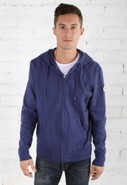 Ever Beachwood Garment Dyed Fleece Hoodie in Cobal