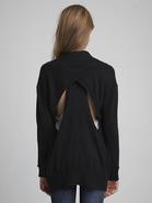 Long Cashmere Cardigan in Armor