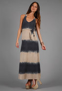 Tie Dye Maxi Dress in Ginger Snap