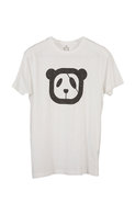 Panda Logo S/S Crew Tee in White