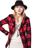 Taylor Lumberjack Jacket in Red