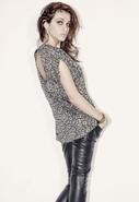 Leopard Burnout Tacked Dolman Sleeve Tee