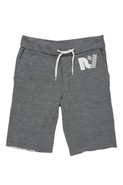 Rebel Yell Fleece Shorts in Heather Grey
