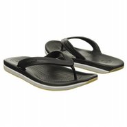 Retro Flip-Flop Sandals (Black/Light Grey) - Men's