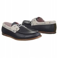 Adam Leather Shoes (Navy/Grey) - Men's Shoes - 42.