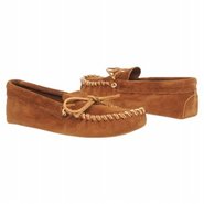 Leather Laced Softsole Shoes (Brown Suede) - Men's