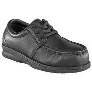 Pucker Moc Casual Oxford Shoes (Black) - Men's Sho
