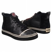 Sentry Chukka Leather Shoes (Black/Oyster Grey) - 