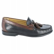 Malaga Shoes (Black/Cognac) - Men's Shoes - 9.0 M