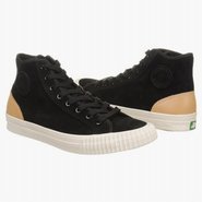 Center Hi Shoes (Black Suede/Leather) - Men's Shoe