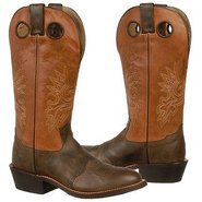 14 inch Buckaroo Boots (Chocolate/Orange) - Men's 