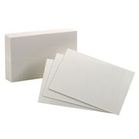 (R) Index Cards, Blank, 4in. x 6in., White, Pack O