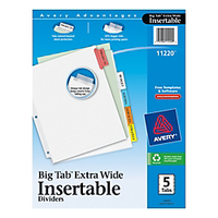 (R) Worksaver(R) Extra-Wide(TM) Big Tab Insertable