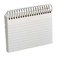 (R) Spiral-Bound Index Cards, Ruled, 3in. x 5in., 