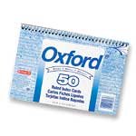 (R) Spiral-Bound Index Cards, Ruled, 5in. x 8in., 