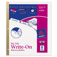(R) Big Tab(R) Write-On(TM) 30% Recycled Tab Divid