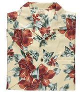 VIP Silk Print Short-Sleeve Sportshirt