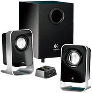 LS21 2.1 Black Stereo Speaker System - 980-000058