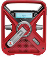 Red Hand Turbine AM/FM/NOSS Digital Weather Radio 