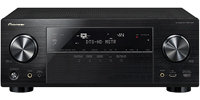 Black 7.2 Channel Multi-Zone Networked AV Receiver