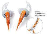 SIE2i Orange In Ear Sport Headphones - SIE2IORANGE