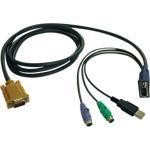 6ft USB/PS2 KVM Cable Kit