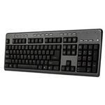 104-Key Keyboard BLK 2-USB Hub