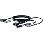 10FT PS/2 & USB w/ Audio KVM