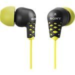 EX Earbuds Headphones - Yellow