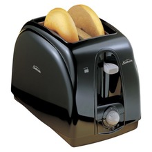 Black 2-Slice Toaster