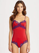 Adore Lace-Trimmed Bodysuit