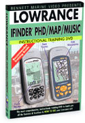 Lowrance iFinder PhD/M&M Instructional DVD by Benn