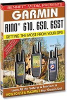 Bennett Training DVD for Garmin Rino 610, 650, 655