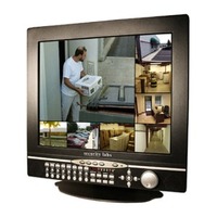 SLD281 17 Inch LCD CCTV Monitor with Built-In 8 Ch