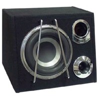 PLMB10 10 Inch Two Way Angled Split Woofer System