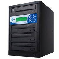 GS3PIOB 3 Copy DVD/CD Duplicator Features Black Pi
