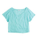 Bree Burnout Short-Sleeve Tee