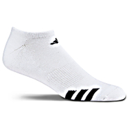 Cushioned 3-Stripes No Show Socks 3-Pack