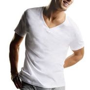 Men V-Neck T-Shirt 3-Pack Big Sizes 777x