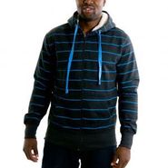 Men Long Sleeve Zip Stripe Hoodie c2305113