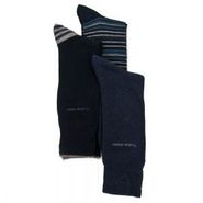 Men Stripe Crew Socks - 3 Pack acp271