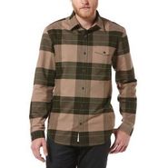 Men Long Sleeve Check 1,2 Shirt 1efw0274