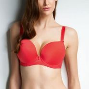 Deco Honey  Moulded Plunge Bra 1254
