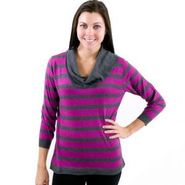 3/4 Sleeve Cowl Neck Top 079554