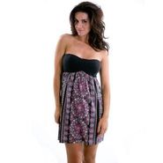 Crushed On Bandeau Dress jd02vcru