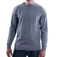 Adult Long Sleeve Heathered Shirt 1304h