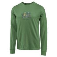 Men Rustic Hot Tub Long Sleeve Crusher Tee 18599